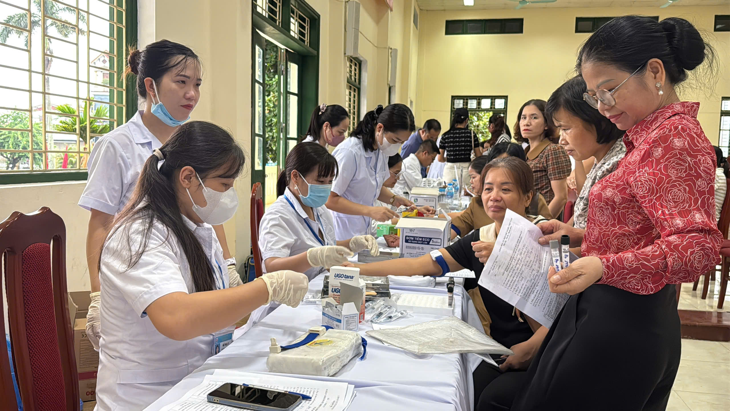 Quang Hưng nâng cao hiệu quả chăm sóc sức khỏe Nhân dân