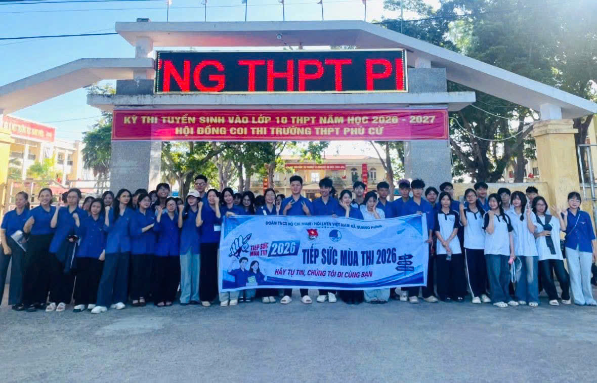 “Tiếp sức mùa thi” kỳ thi tuyển sinh vào lớp 10 THPT năm 2026