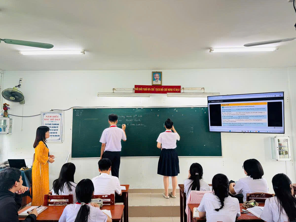 Học sinh các trường THCS trên địa bàn xã Quang Hưng sẵn sàng bước vào kỳ thi THPT năm 2026