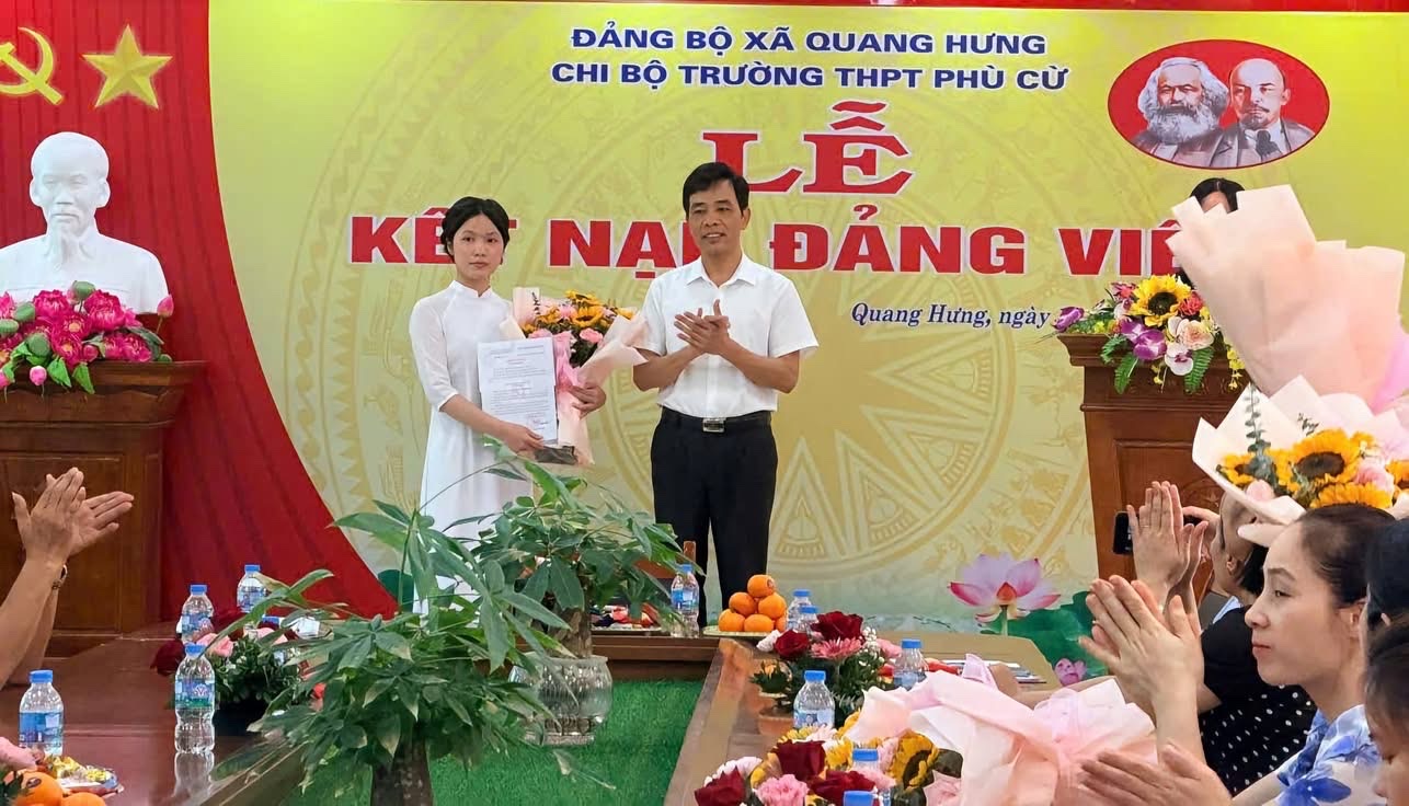 Quang Hưng chú trọng tạo nguồn, bồi dưỡng phát triển đảng viên
