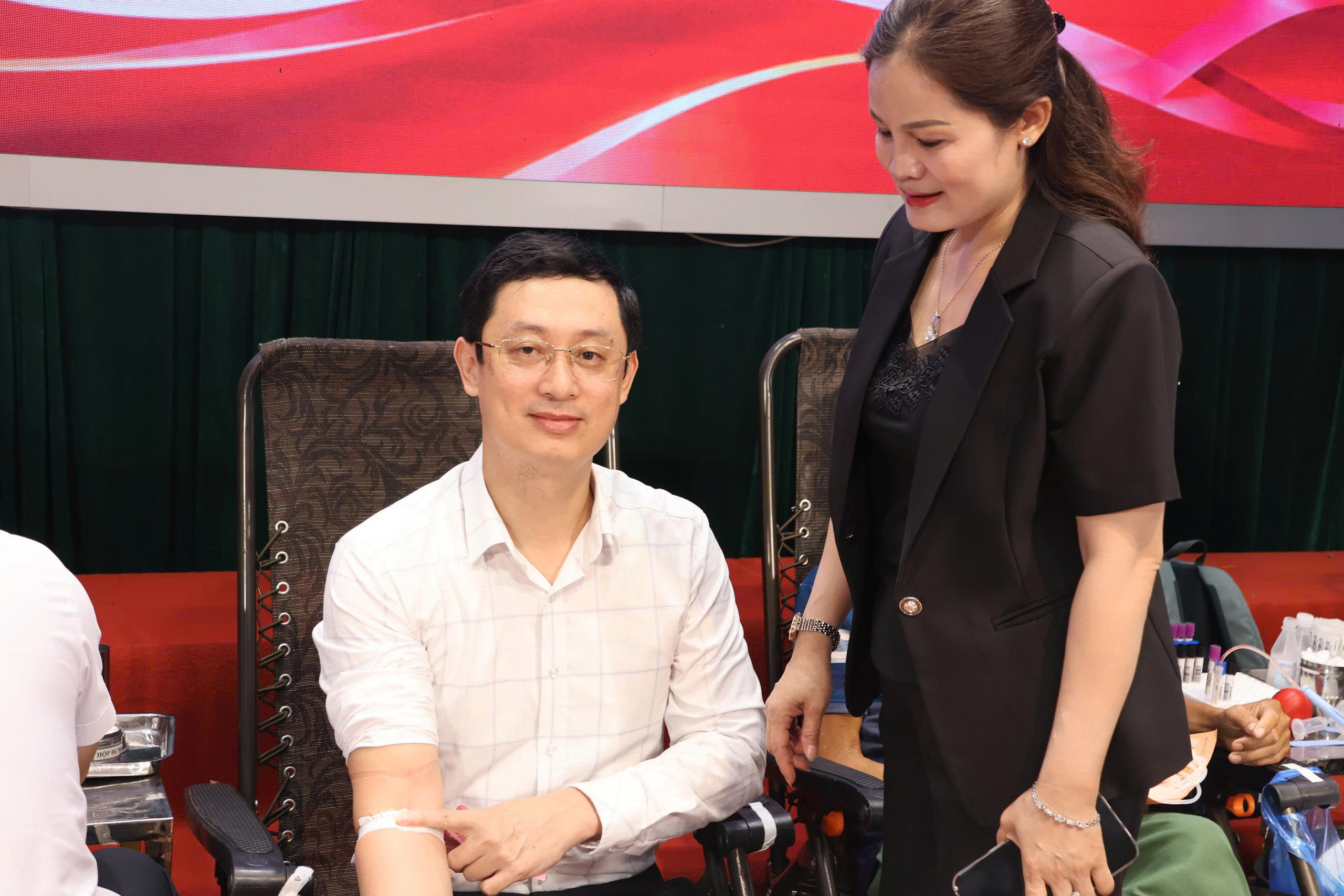 NGÀY HỘI HIẾN MÁU TÌNH NGUYỆN TẠI XÃ QUANG HƯNG