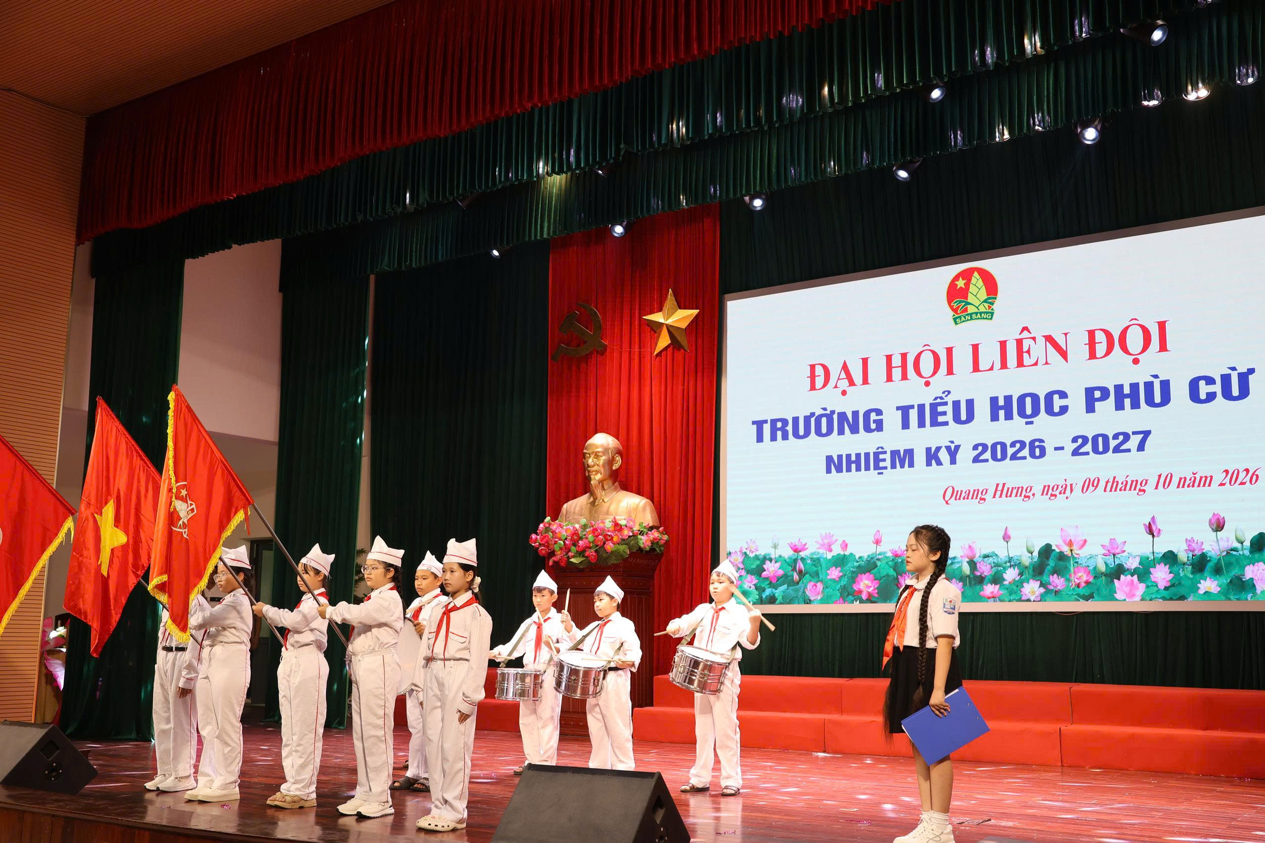 ĐẠI HỘI LIÊN ĐỘI TRƯỜNG TIỂU HỌC PHÙ CỪ, NHIỆM KỲ 2026 - 2027