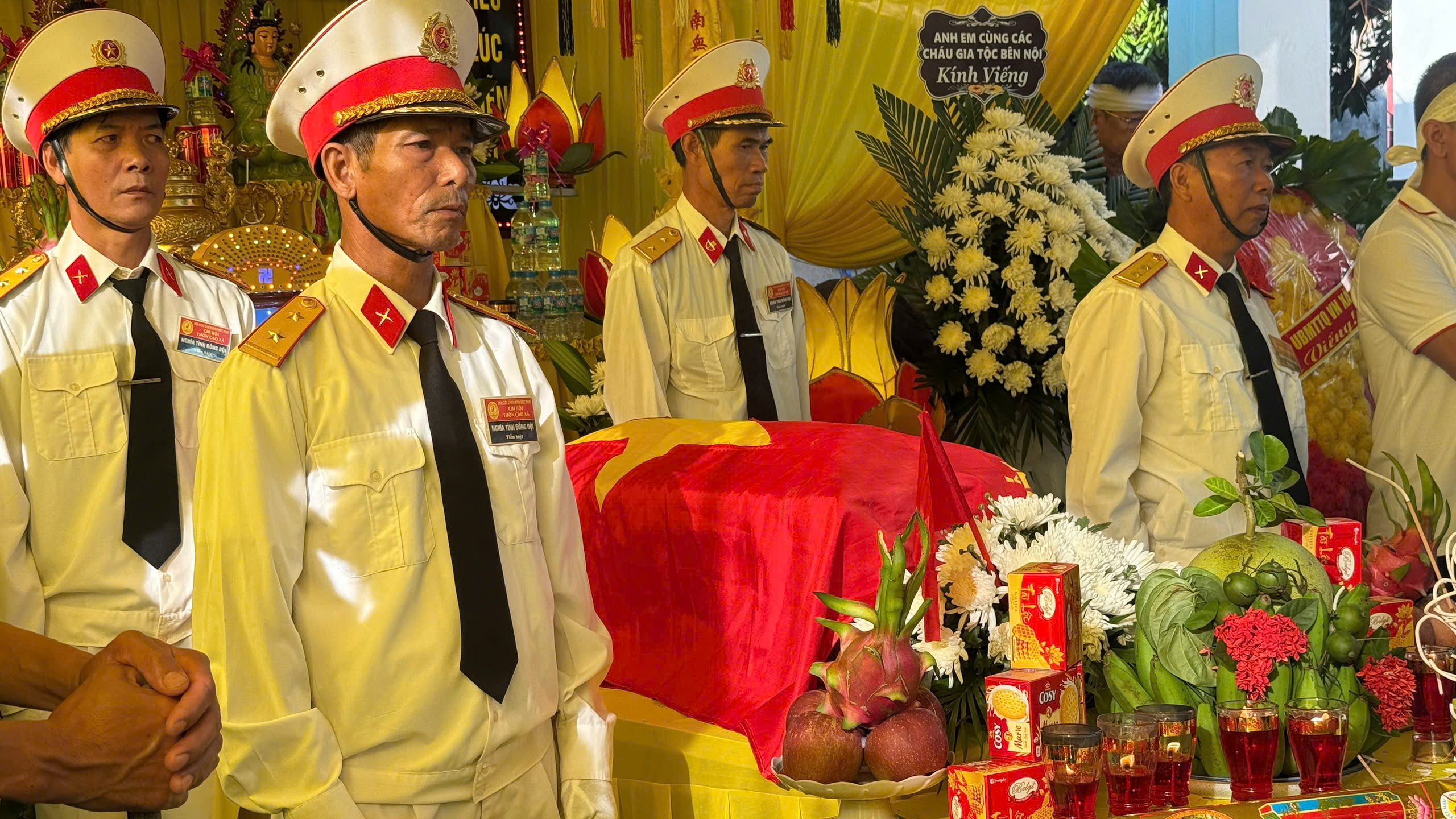 Xã Quang Hưng đón nhận, truy điệu và an táng hài cốt liệt sĩ Nguyễn Văn Đồng